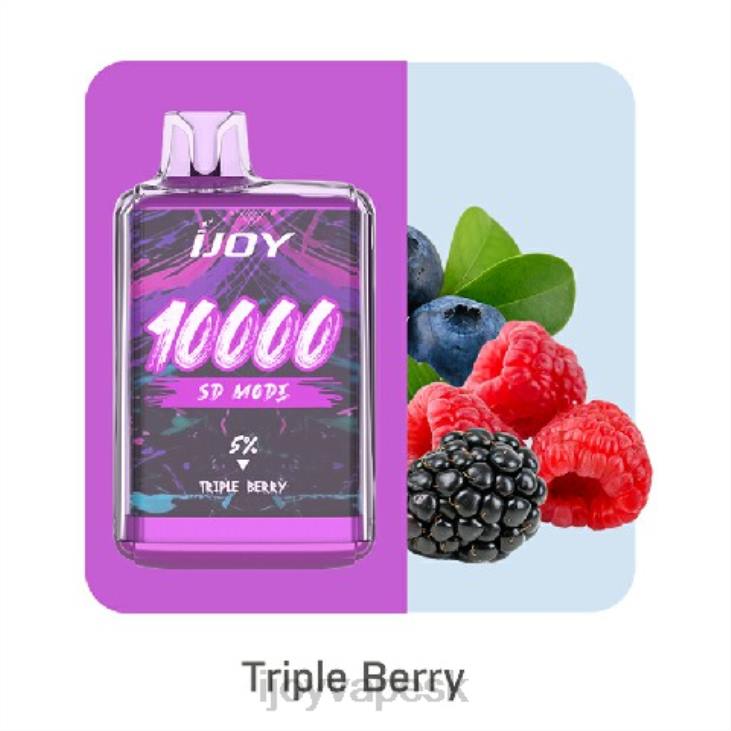 iJOY Vape Bratislava | iJOY Bar SD10000 jednorazové 8X02173 trojité bobule